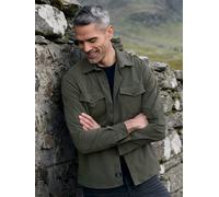 LERROS Sportives Herrenhemd mit Brust- und Eingrifftaschen - Nordic Olive XXXL