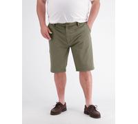 LERROS Sportliche Chino-Shorts aus Nylon-Mix in großen Größen - Nordic Olive 48