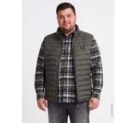LERROS Sportliche, leichte Steppweste in großen Größen - Original Olive 6XL