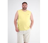 LERROS Sportliches Baumwoll-Tanktop mit O-Neck, große Größen - Lemon Water 3XL