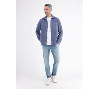 5-Pocket-Jeans LERROS "LERROS Stretch-Denim CONLIN, Herren Jeans, SLIM FIT", Herren, Gr. 38, Länge 34, blau (light blau used wash), 99% Baumwolle, 1% Elasthan, Jeans (95134652-38) light blau used wash