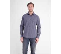 LERROS Stretch-Hemd mit Printmuster - hohe Bewegungsfreiheit - Classic Navy XL
