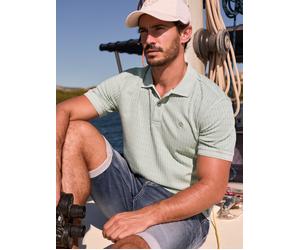 LERROS Stretch-Poloshirt im Vintage-Look - Bay Green XXL