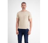 LERROS Strick-T-Shirt mit Brusttasche - Tender Beige Melange XXXL