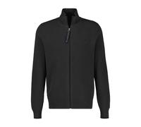 LERROS Strickjacke 2-Tone mit warmem Kragen - Black S