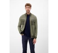 LERROS Sportive Strickjacke für Herren - Nordic Olive S