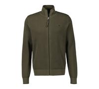 LERROS Melange-Strickjacke für Herren - Nordic Olive 3XL
