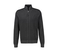 LERROS Melange-Strickjacke für Herren - Black 5XL