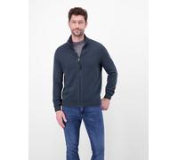 LERROS Strickjacke mit Stehkragen in 2-Tone-Optik - Classic Navy XXL