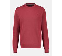 LERROS Strickpullover aus Baumwolle in 2-Tone-Optik, große Größen - Muted Red 6XL