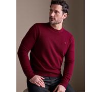 Strickpullover LERROS, Herren, Gr. 3XL, schwarz, Strick, Obermaterial: 88% Schurwolle, 12% Kaschmir, unifarben, regular fit normal, Rundhals, Rippbündchen, Pullover, mit Logo Stickerei (47459318-XXXL)