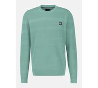 LERROS Strickpullover für Herren, tonal gestreift - Fjord Blue M