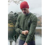 LERROS Strickpullover für Herren, tonal gestreift - Nordic Olive XL