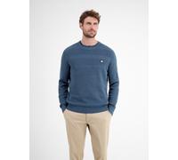 LERROS Strickpullover für Herren, tonal gestreift - Storm Blue XXXL