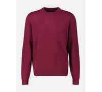 LERROS Strickpullover in Großen Größen in Schurwoll-Kaschmir-Mix - Maple Red 5XL
