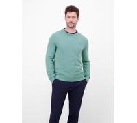 Lerros Herren Pullover 25D5012 – 100% Baumwolle, Rundhals, Arctic Blue, Gr. 3XL