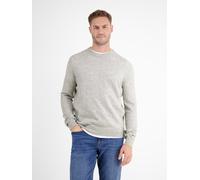 LERROS Strickpullover in weicher Schurwollqualität mit Kaschmiranteil - Broken White Melange XXL