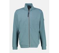 LERROS Sweatjacke aus Baumwollmischgewebe - Arctic Blue XXL
