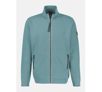 LERROS Sweatjacke aus weichem Baumwollmischgewebe - Arctic Blue 4XL
