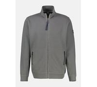 LERROS Sweatjacke aus weichem Baumwollmischgewebe - Basalt Grey 6XL