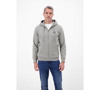 LERROS Sweatjacke Herren Baumwolle grau, M