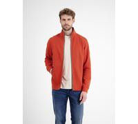 LERROS Sweatjacke in weicher Strukturqualität - Scandinavian Red M