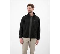 Sweatjacke LERROS, Herren, Gr. M, schwarz, Fleece, Obermaterial: 100% Polyester, unifarben, hüftbedeckend, Rundhals, elastischer Bund, Sweatjacken, Polarfleece-Jacke mit Reißverschluss (91272855-M) sc