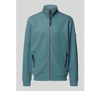 LERROS Sweatjacke aus Baumwollmischgewebe - Arctic Blue XXXL