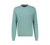 Sweatshirt LERROS "Sweatshirt in sportlicher 2-Tone-Optik", Herren, Gr. 4XL, grün (arctic blau), 100% Baumwolle, Sweatshirts Sweatshirt (22031546-4XL) arctic blau