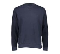 Sweatshirt LERROS, Herren, Gr. XL, blau (classic navy), Sweatware, Obermaterial: 100% Baumwolle, unifarben, casual, regular fit taillenbedeckt, Rundhals, Langarm Rippbündchen, Sweatshirts, mit Logo St