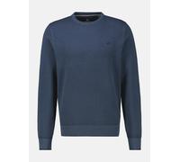 Sweatshirt LERROS "Sweatshirt in sportlicher 2-Tone-Optik", Herren, Gr. 3XL, classic navy, 100% Baumwolle, Sweatshirts Sweatshirt (94095344-XXXL) classic navy