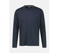 LERROS Sweatshirt mit O-Neck aus Baumwolle in großen Größen - Classic Navy 4XL