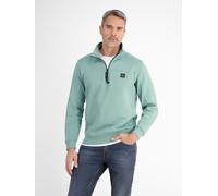 LERROS Sweattroyer in Struktur-Mix-Qualität - Mineral Blue S
