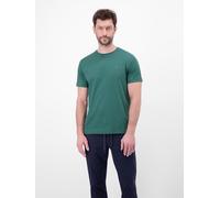 Rundhalsshirt LERROS "Rundhals T-Shirt aus Baumwolle", Herren, Gr. XXL, grün (soft teal), 100% Baumwolle, Rundhals, Shirts Rundhalsshirt, 100% Baumwolle, einfarbig, angenehmer Tragekomfort (82985532-X
