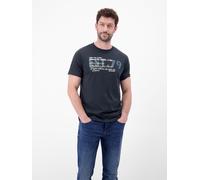 LERROS T-Shirt aus Baumwolle mit Brustprint - Classic Navy XL