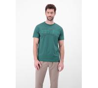 LERROS T-Shirt aus Baumwolle mit Brustprint - Soft Teal XL