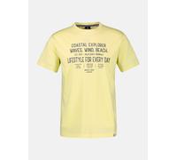 LERROS T-Shirt aus reiner Baumwolle mit Slogan-Print, große Größen - Lemon Water 3XL