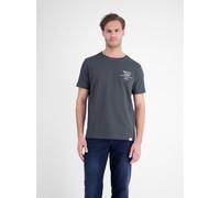 LERROS T-Shirt Herren Baumwolle grau, L