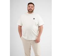 LERROS T-Shirt in Cool & Dry Qualität, unifarben - Broken White 6XL