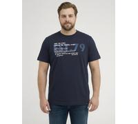 LERROS T-Shirt mit Brustprint, Grosse Grössen - Classic Navy 3XL