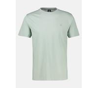 LERROS T-Shirt mit Rundkragen aus weicher Baumwolle, große Größen - Bay Green 3XL