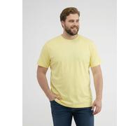 LERROS T-Shirt mit Rundkragen aus weicher Baumwolle, große Größen - Lemon Water 3XL