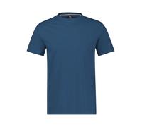 T-Shirt LERROS "T-Shirt mit Rundhalsausschnitt", Damen, Gr. L, storm blau, 100% Baumwolle, Rundhals, Shirts T-Shirt, Herren Shirt aus 100% Baumwolle, einfarbig, Jersey-Qualität (32932027-L) storm blau