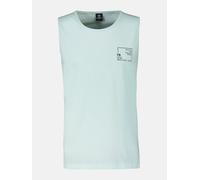 LERROS Tanktop mit Brustprint - Tinted Aqua 4XL