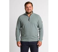LERROS Troyer aus hochwertigem Strickgewebe in großen Größen - Misty Blue 5XL