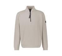 Sweatshirt LERROS "LERROS Unifarbener Sweattroyer für Herren", Herren, Gr. XXL, weiß (sanftes weiß), 90% Baumwolle, 10% Polyester, Sweatshirts (68917137-XXL) sanftes weiß