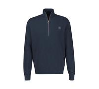 Sweatshirt LERROS "Legerer Troyer aus weichem Baumwollstrickgewebe", Herren, Gr. XXL, blau (classic navy), 100% Baumwolle, Sweatshirts Sweatshirt (66918409-XXL) classic navy