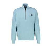 LERROS Legerer Troyer aus weichem Baumwollstrickgewebe - Misty Blue XXL
