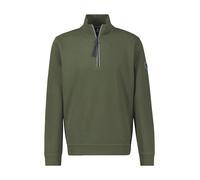 Sweatshirt LERROS "LERROS Unifarbener Sweattroyer für Herren", Herren, Gr. XL, grün (nordic olive), 90% Baumwolle, 10% Polyester, Sweatshirts (70450316-XL) nordic olive