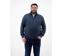 LERROS Herren Stricktroyer in lebendiger Optik - Classic Navy 4XL